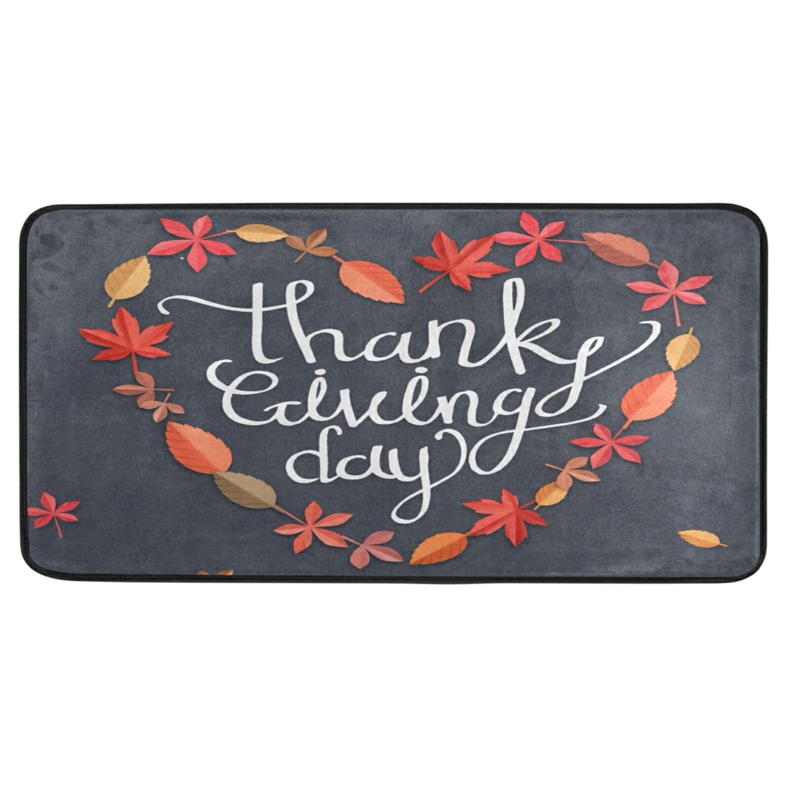 Non-Slip Washable Kitchen Rugs and Mats - Absorbent Cushioned Floor Mat for Sink Area - 39
