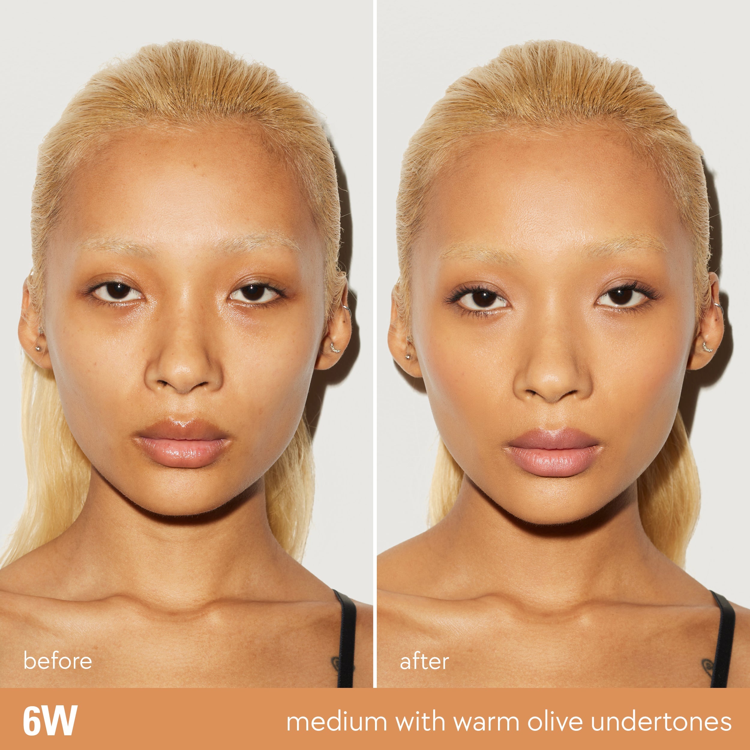 Long-Lasting Power Plush Foundation - Full Coverage, Matte Finish for All-Day Wear - Perfect for Daily Makeup, Special Events & Photo Shoots