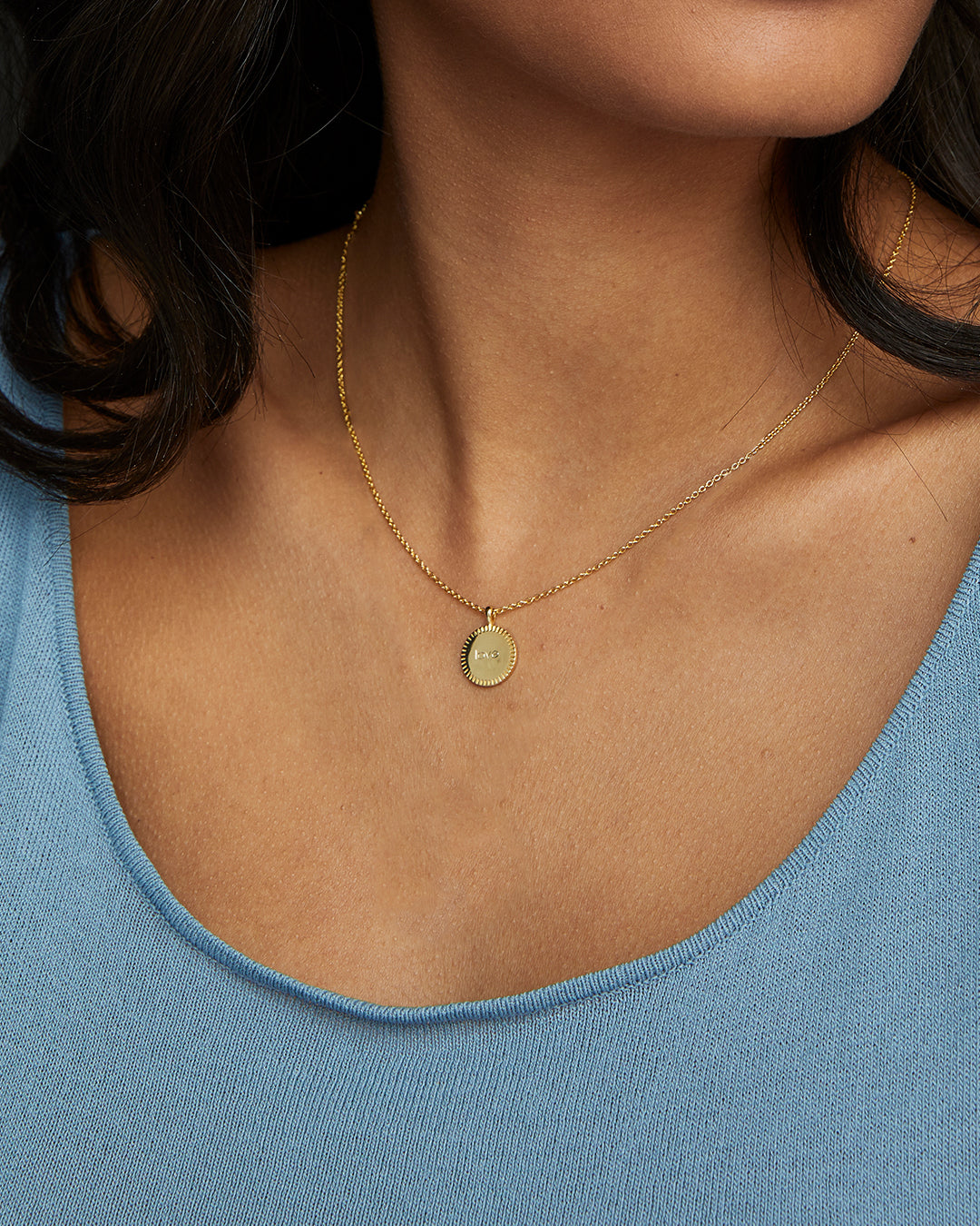 Custom Silver Coin Necklace - Personalized Jewelry Gift for Women - Perfect for Anniversaries, Birthdays & Special Occasions