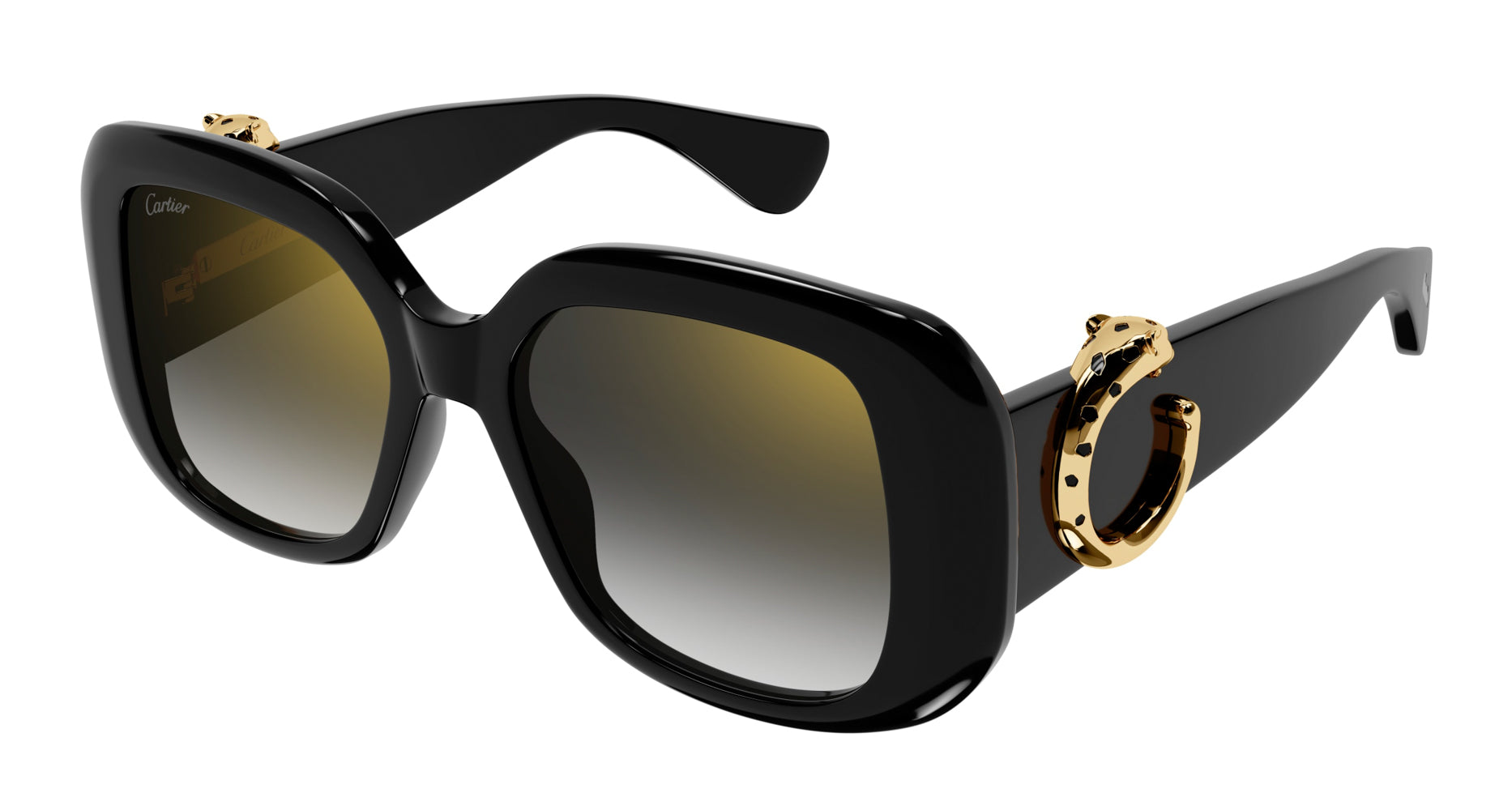 Black/Grey-Gold Mirror