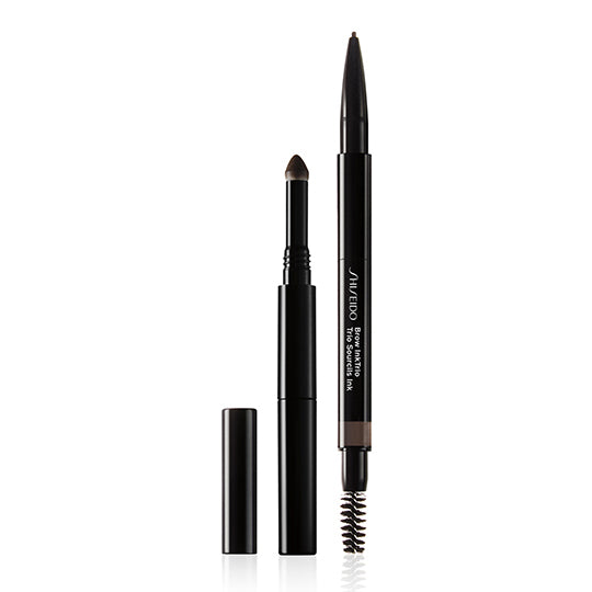Shiseido Brow Ink Trio - Eyebrow Pencil, Powder & Gel for Perfect Brows - Natural Look for Daily Makeup & Special Occasions