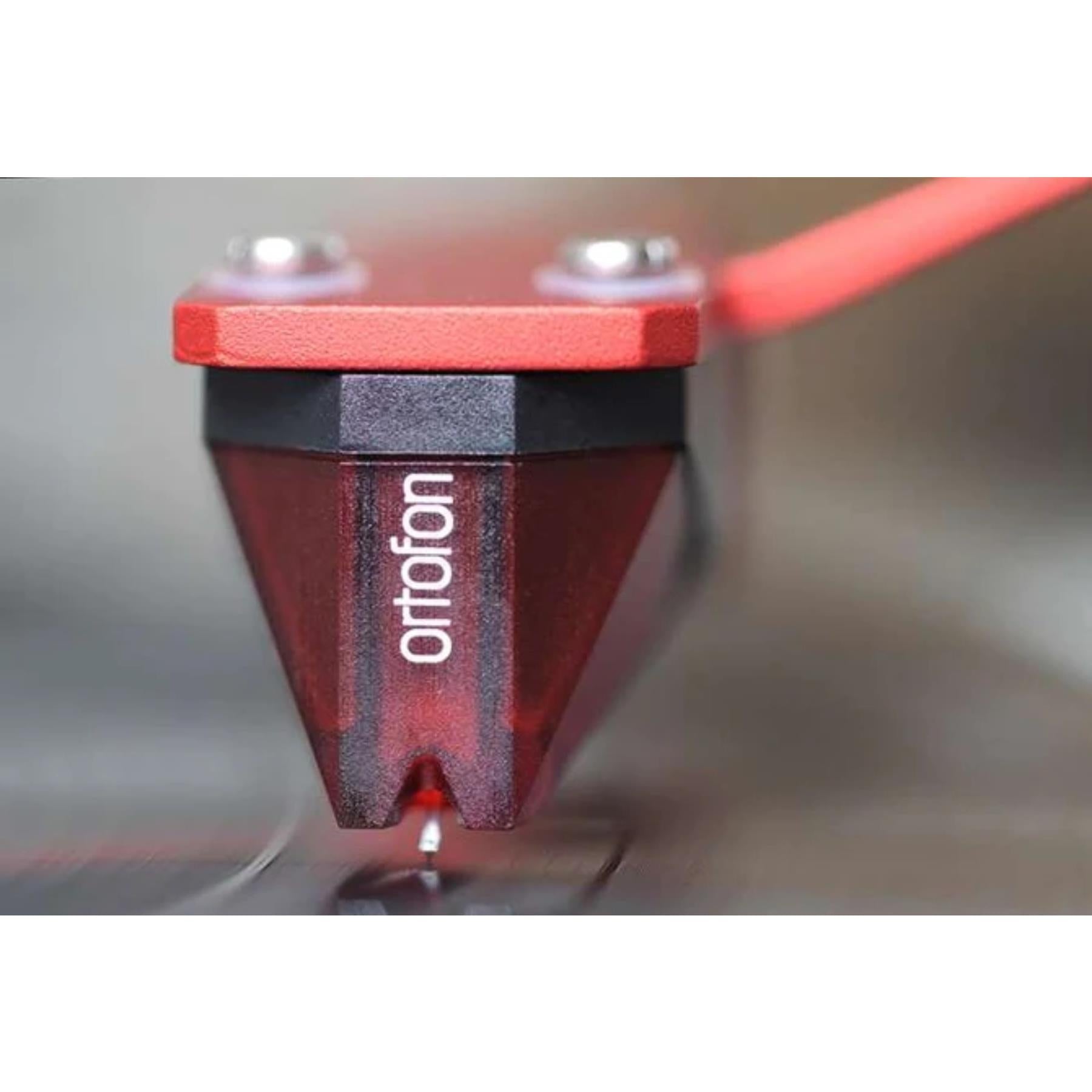 Ortofon 2M Red Moving Magnet Phono Cartridge - High-Performance Vinyl Record Player Stylus for Audiophiles & DJs - Perfect for Turntables, Hi-Fi Systems & Home Audio Setups