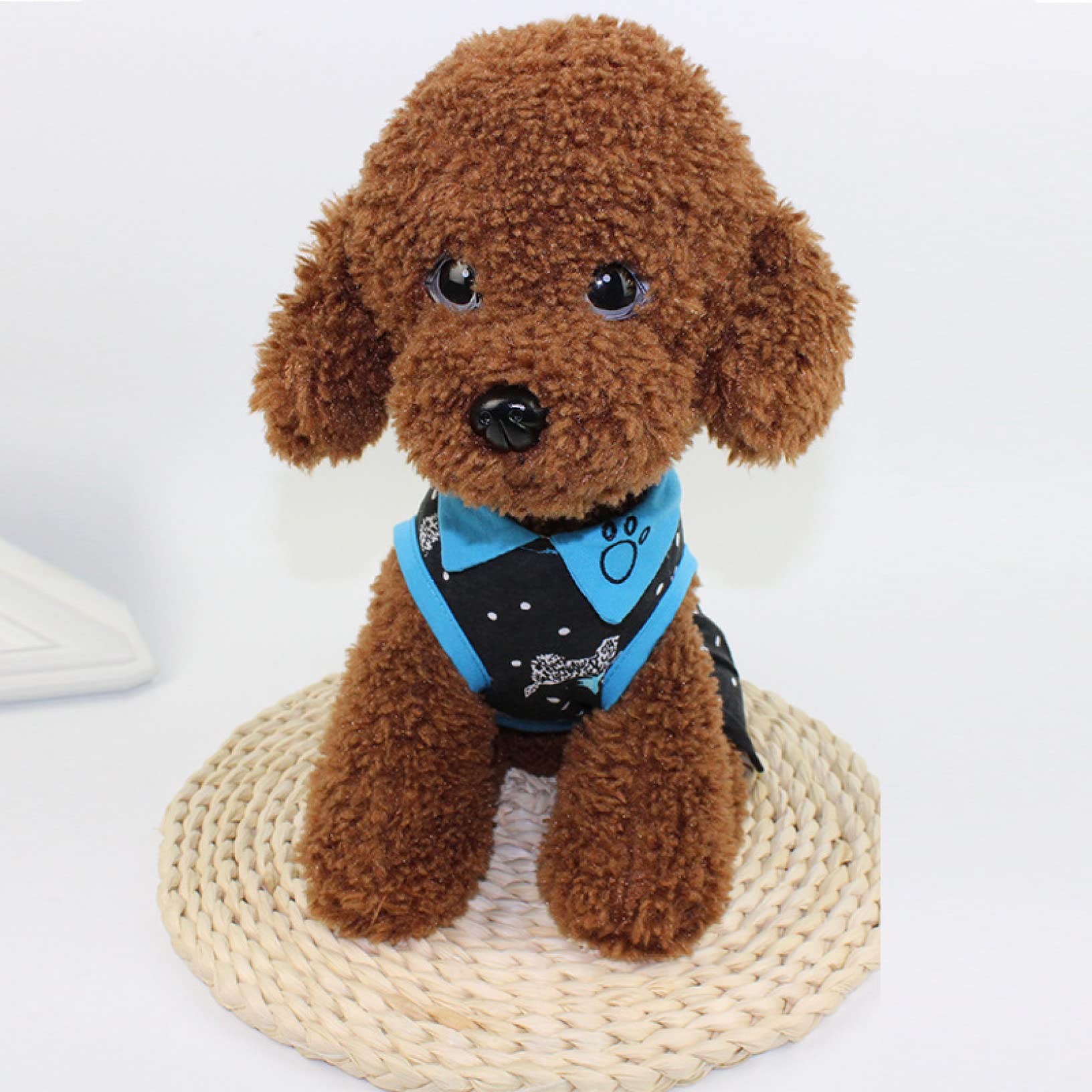 Cartoon Print Sleeveless Dog Dress - Breathable Summer Puppy Clothes for Small Dogs | Cute Pet Costume for Outdoor Walks & Playtime