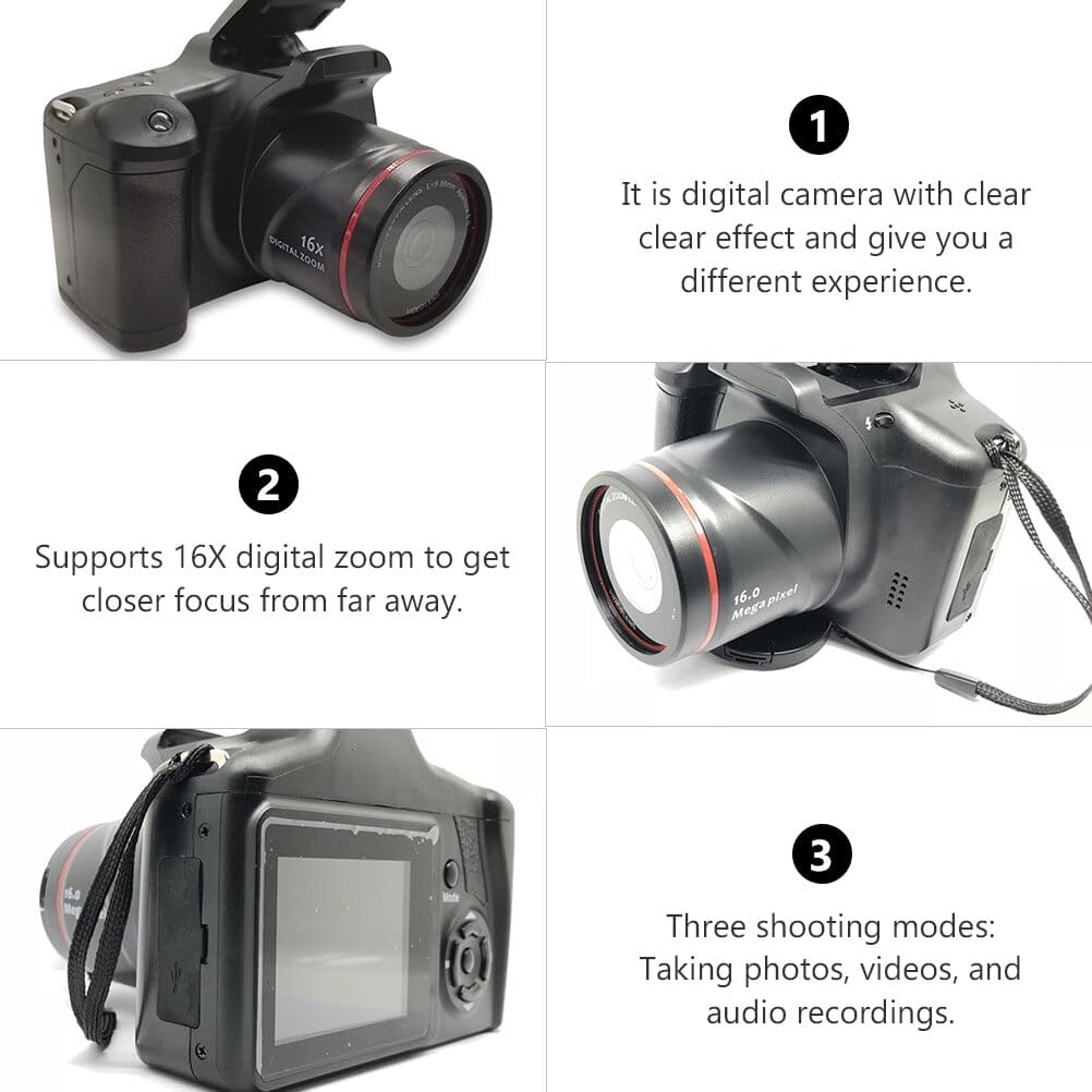 Acuvar 16MP Digital Camera with CMOS Sensor & 2.4