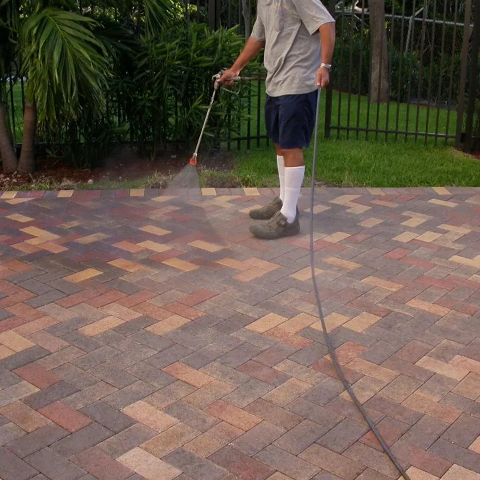 Premium Cobble Coat High Solids - Durable Stone & Concrete Sealer for Driveways, Patios & Walkways | Weatherproof & UV Resistant Protection for Outdoor Surfaces