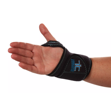 Trainer's Choice Wrist Compression Wrap - Support for Weightlifting, Boxing & Gym Workouts - Relieve Pain & Improve Performance During Training
