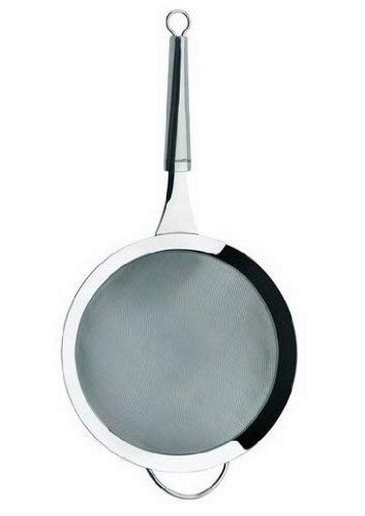Lagostina The Cucinieri 8cm Stainless Steel Strainer - Perfect for Draining Pasta, Vegetables, and Fruits in the Kitchen