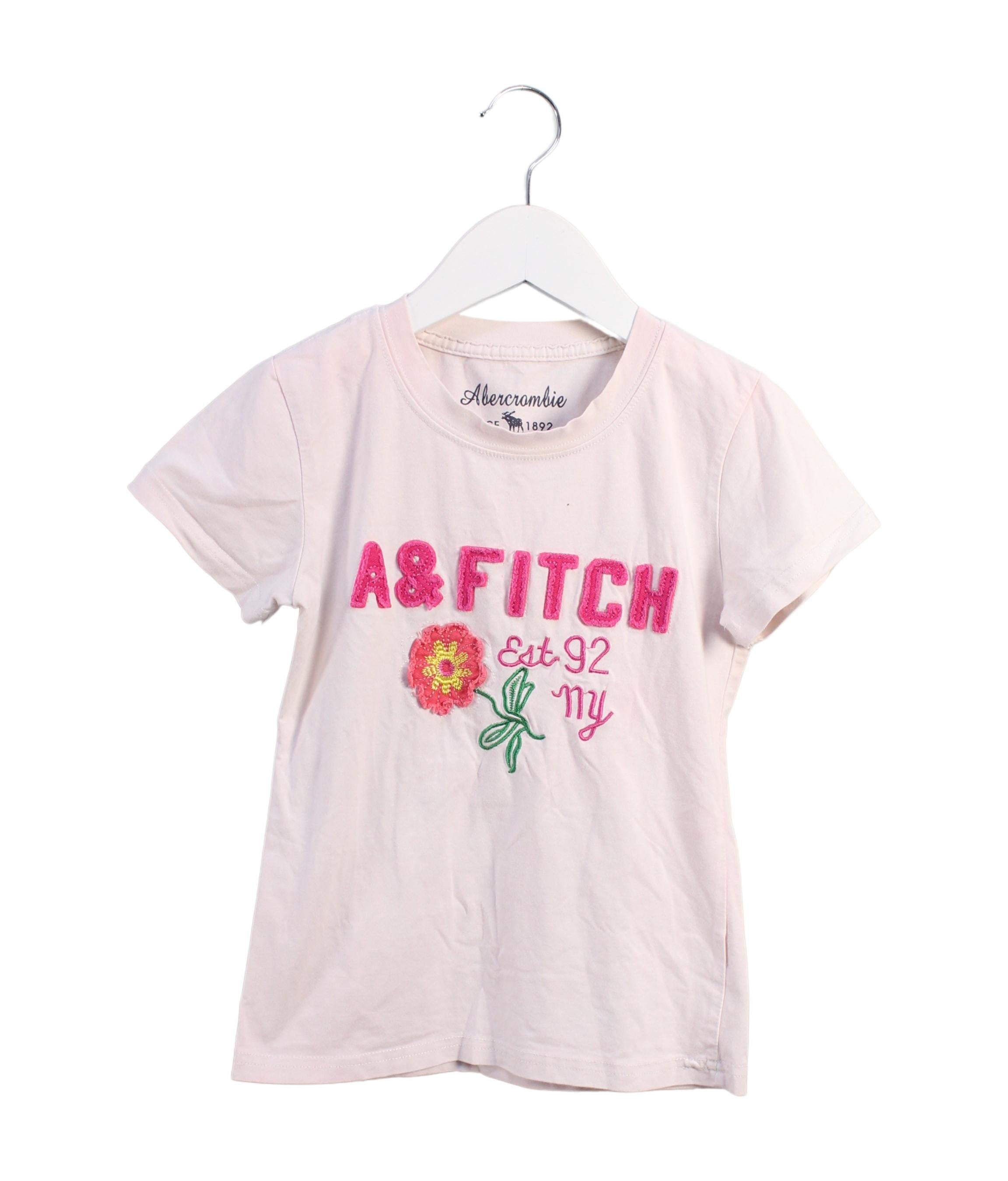 Abercrombie & Fitch Boys' Short Sleeve Graphic T-Shirt Size 6T - Soft Cotton Tee for Kids, Casual Everyday Wear & Playdates
