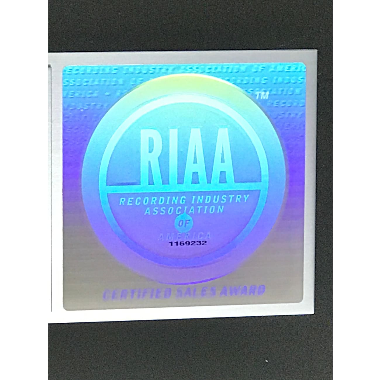 Coldplay Parachutes RIAA Certified Platinum Album Award - Perfect for Music Fans, Collectors & Home Decor