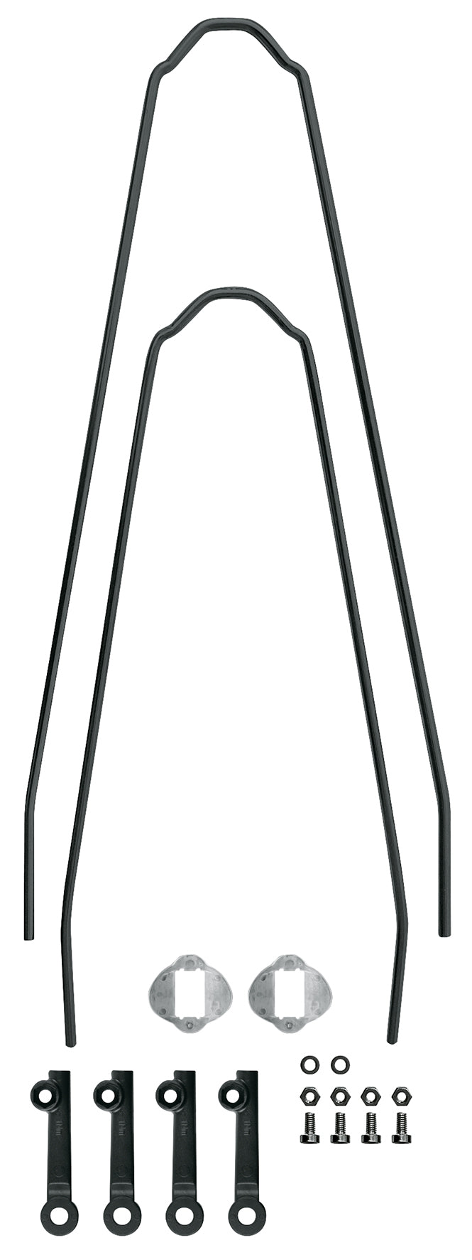 Edge AL 56 Aluminum Bike Fender Set - Lightweight 700c/650b x 38-50mm Mud Guards for Road & Gravel Bikes - Perfect for Commuting & Wet Weather Cycling