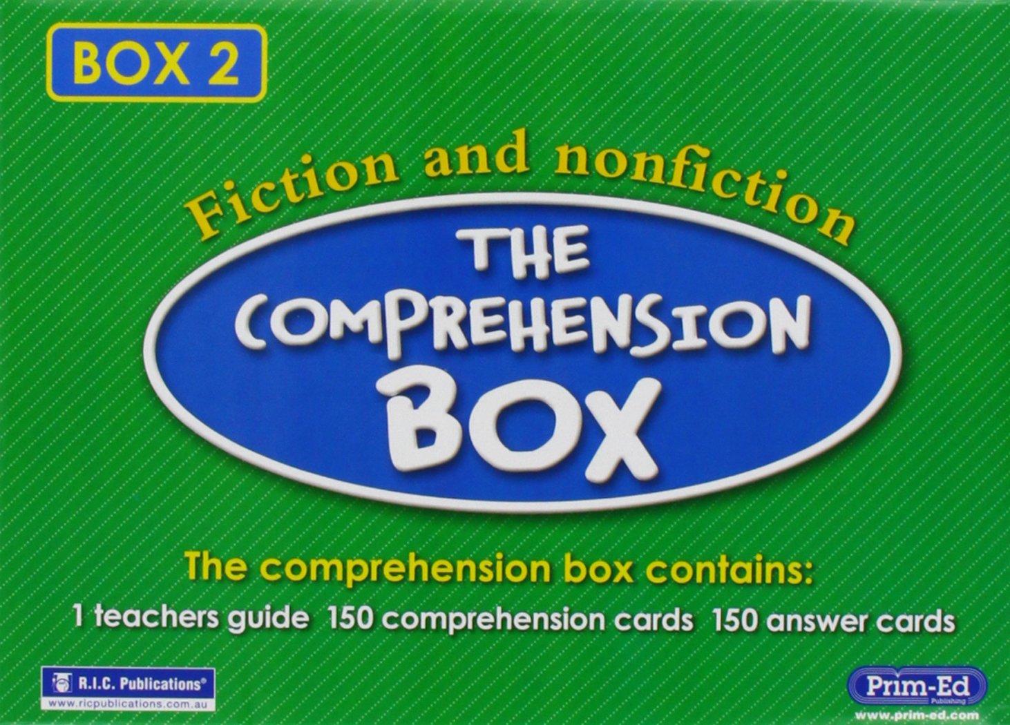 The Comprehension Box 2 - Reading Skills Practice for Grades 4-6 | Improve Literacy & Critical Thinking | Perfect for Homeschooling & Classroom Learning