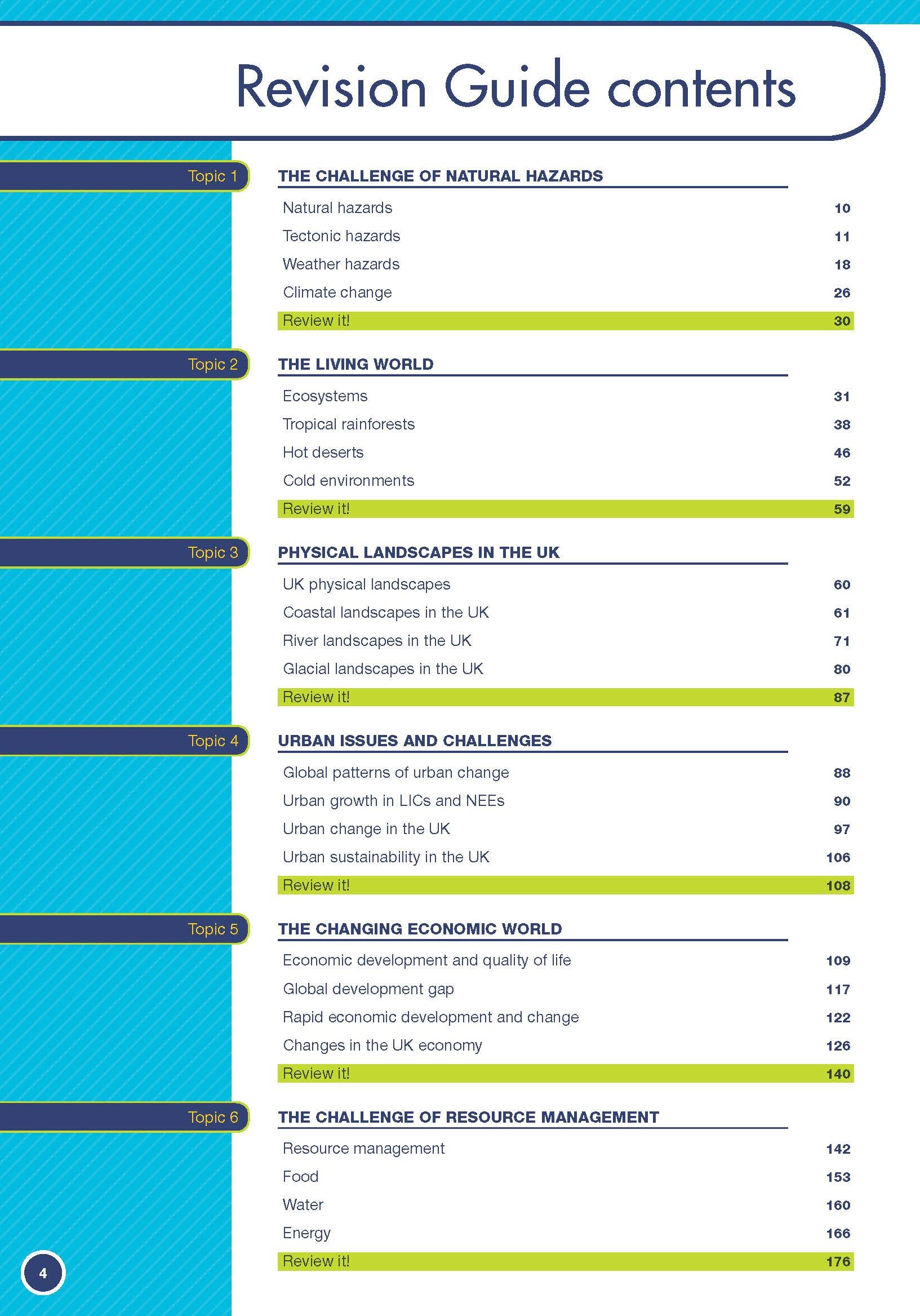 AQA Geography Revision & Practice Book - Comprehensive Study Guide for GCSE & A-Level Students | Perfect for Exam Prep & Classroom Learning