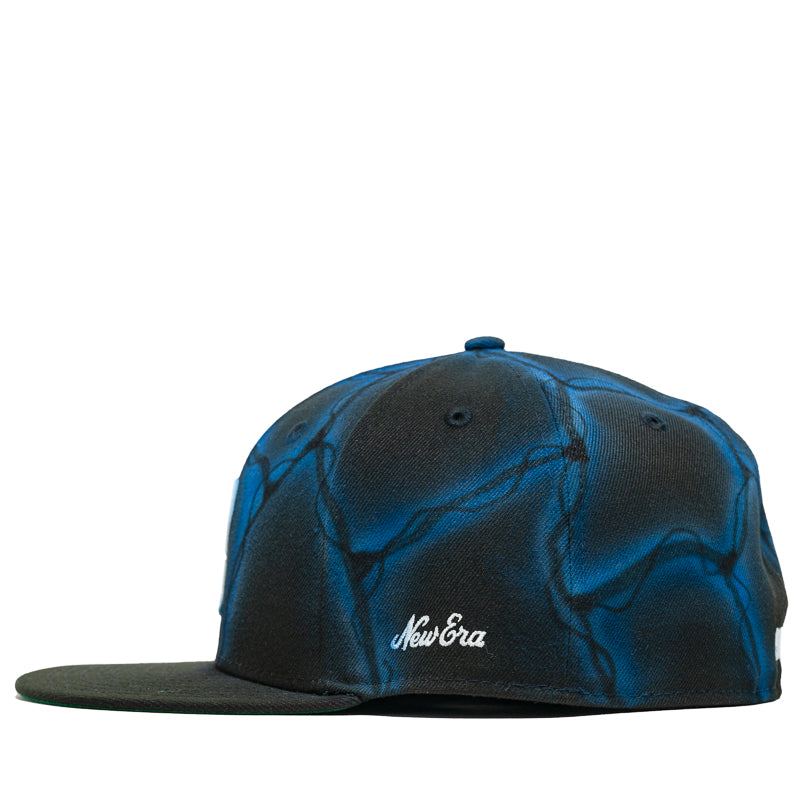 New Era Travis Spinks 59FIFTY Fitted Hat - Blue Baseball Cap for Men - Perfect for Sports, Streetwear & Casual Outfits
