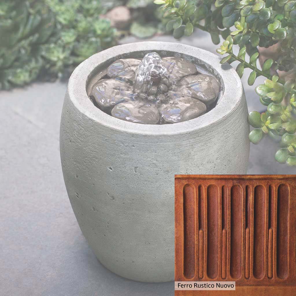 Campania International M Series Camellia Fountain - Outdoor Garden Water Feature for Patio, Yard & Landscape Decor