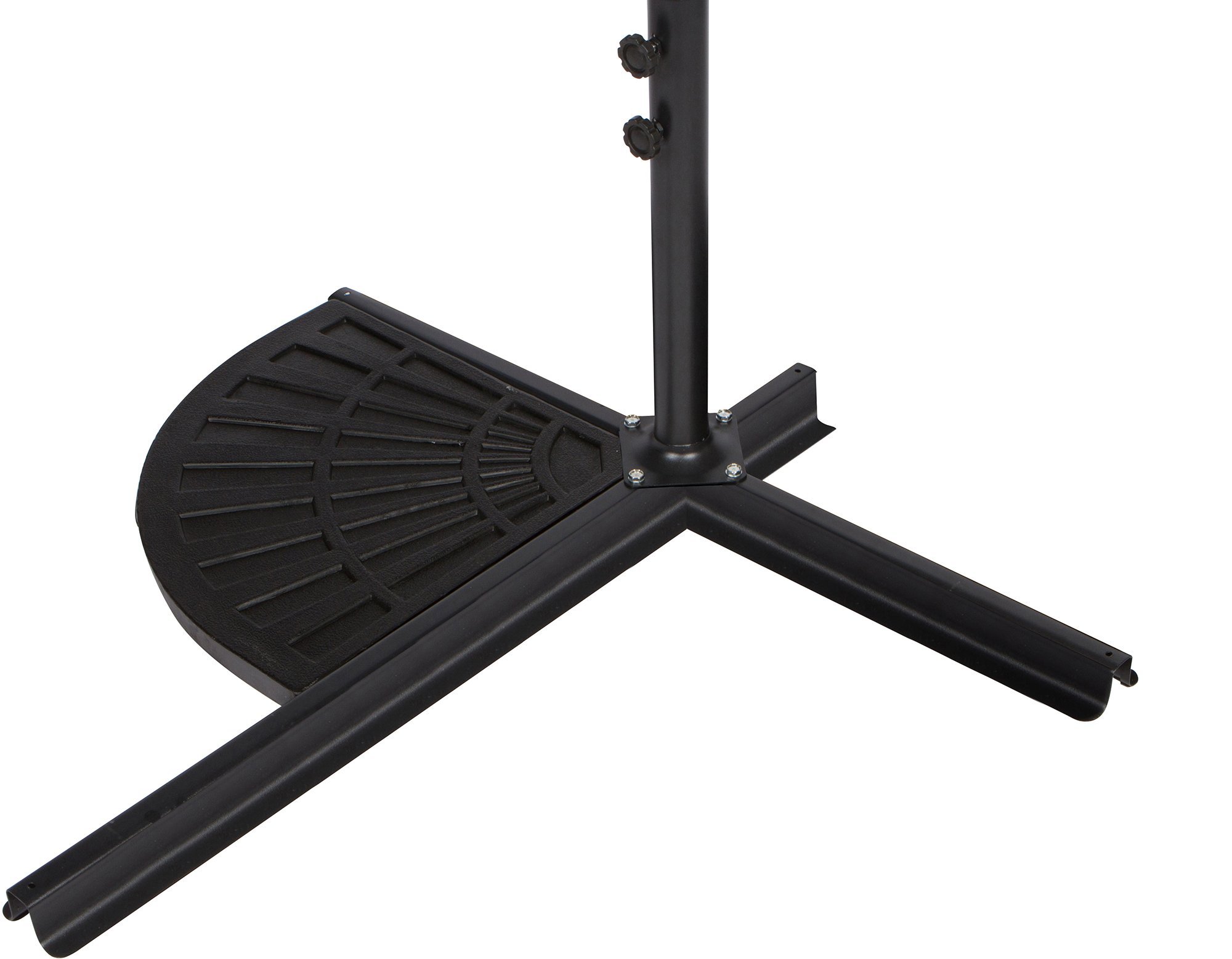 Trademark Innovations 26lbs Heavy Duty Resin Umbrella Base Weight for Outdoor Offset Umbrellas - Perfect for Patio, Poolside, and Garden Use