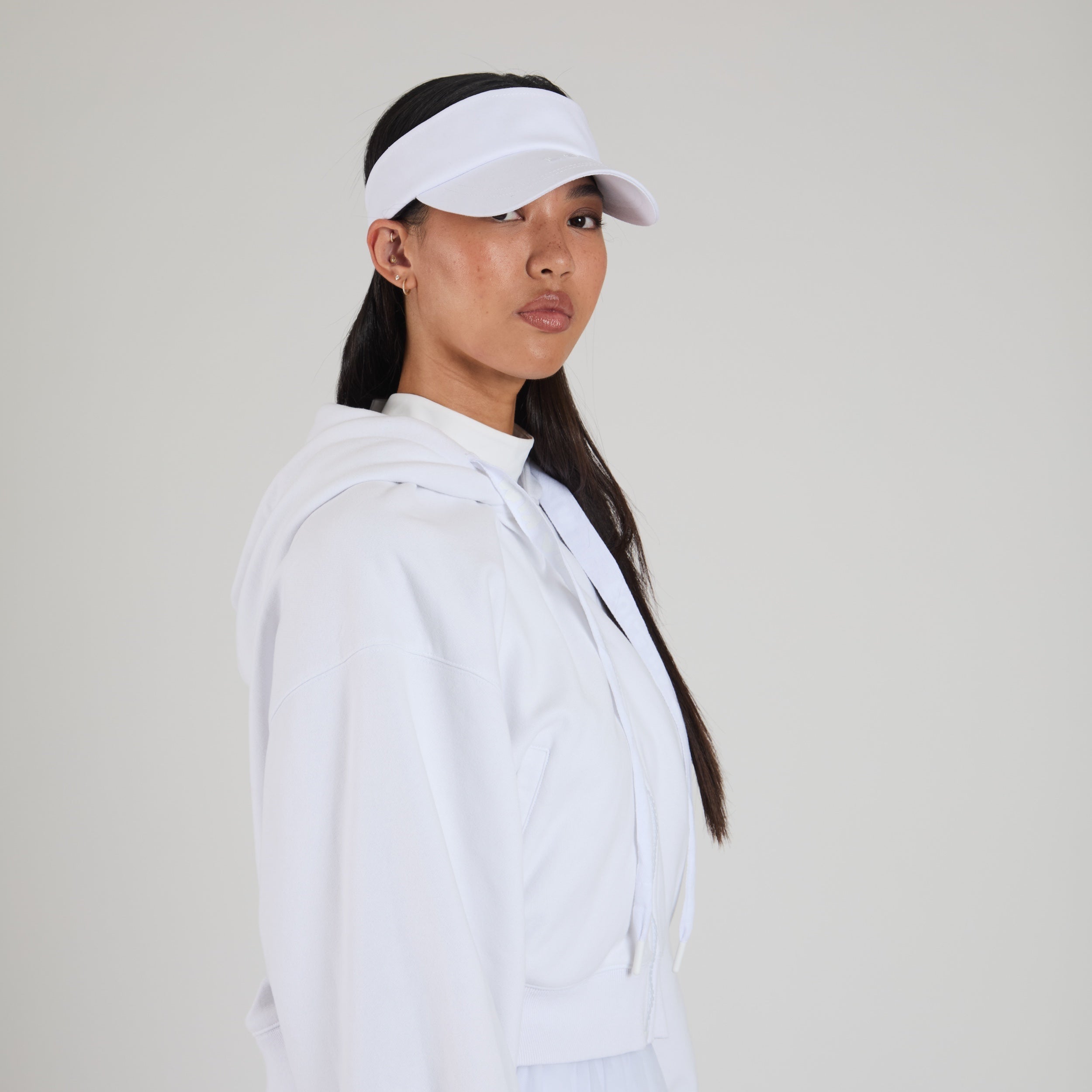 IGA Oversized Cropped Hoodie for Women - Trendy Streetwear Pullover Sweatshirt | Perfect for Casual Outfits, Loungewear & Gym