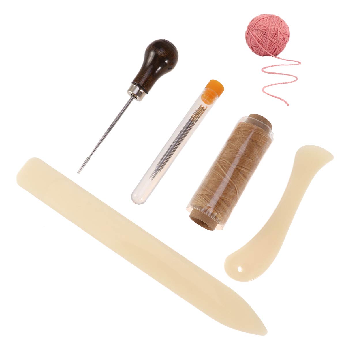 Complete Set of Sewing Supplies & Bookbinding Tools for DIY Crafts, Book Repair, and Scrapbooking Projects