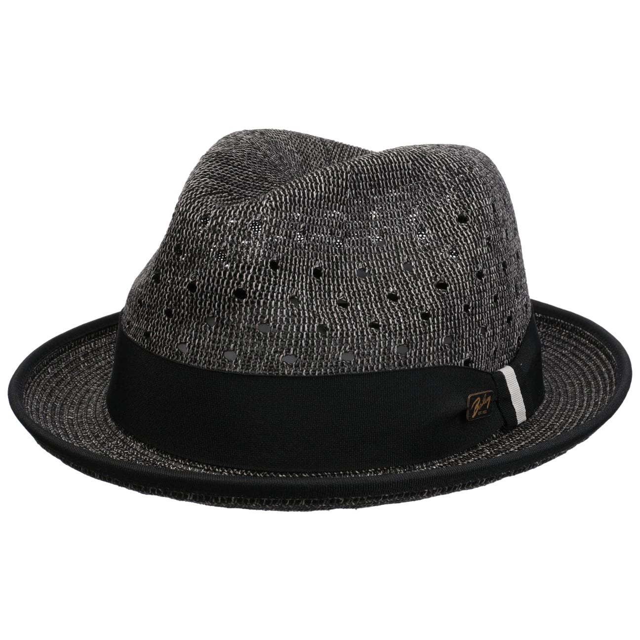 Vintage Bailey 1922 Bascom Player Straw Hat - Classic Summer Fedora for Men & Women - Perfect for Beach, Outdoor Concerts, and Country Club Events