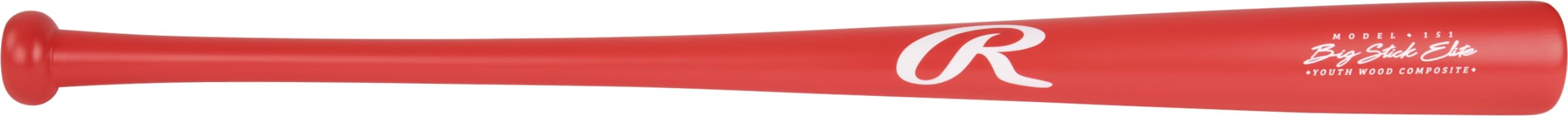 Rawlings Big Stick Elite RBSC151Y Youth Baseball Bat - Maple/Bamboo/Composite Hybrid for Enhanced Performance | Perfect for Little League, Training & Competitive Play