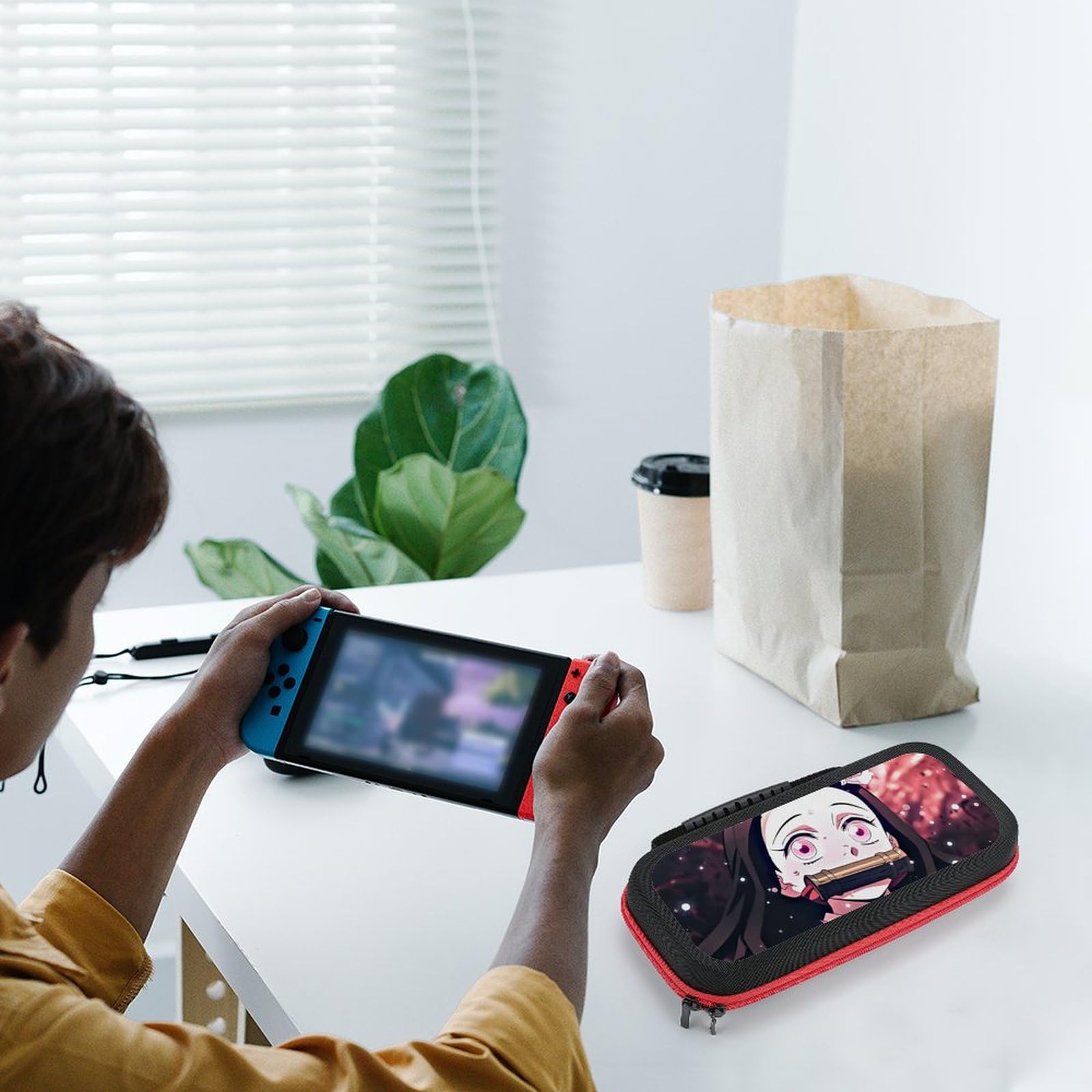 Cute Anime Nintendo Switch Case for Travel & Storage - Style10