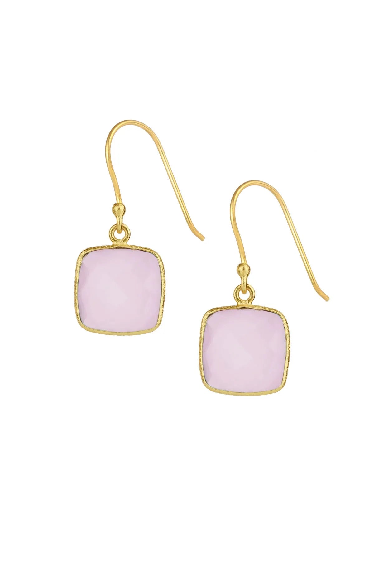 Gemstone Stud Earrings for Women - Elegant Cushion Cut Jewelry for Everyday Wear & Special Occasions