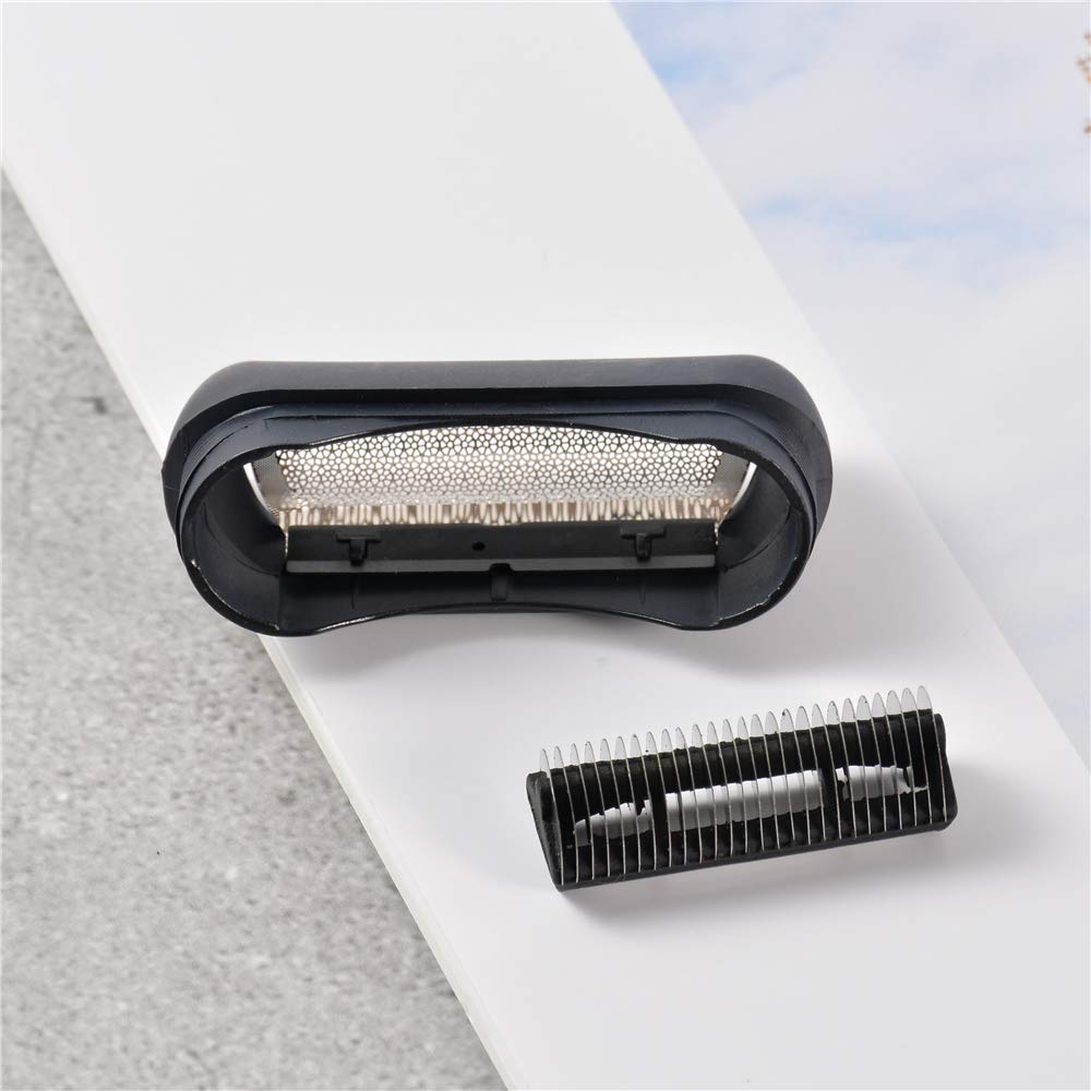 Braun Series 1 110 120 130 140 150 Replacement Shaver Foil & Cutter Blades - Compatible with Cruzer 11B, 5682, 5684, 5685 Models - Perfect for Men's Electric Shaver Maintenance & Smooth Shaving at Home or Travel
