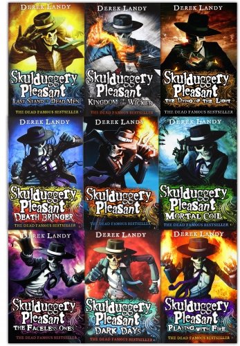 Skulduggery Pleasant 9-Book Collection Set - Complete Fantasy Adventure Series for Teens & Young Adults - Perfect for Gifts, Reading Clubs, and Fantasy Lovers