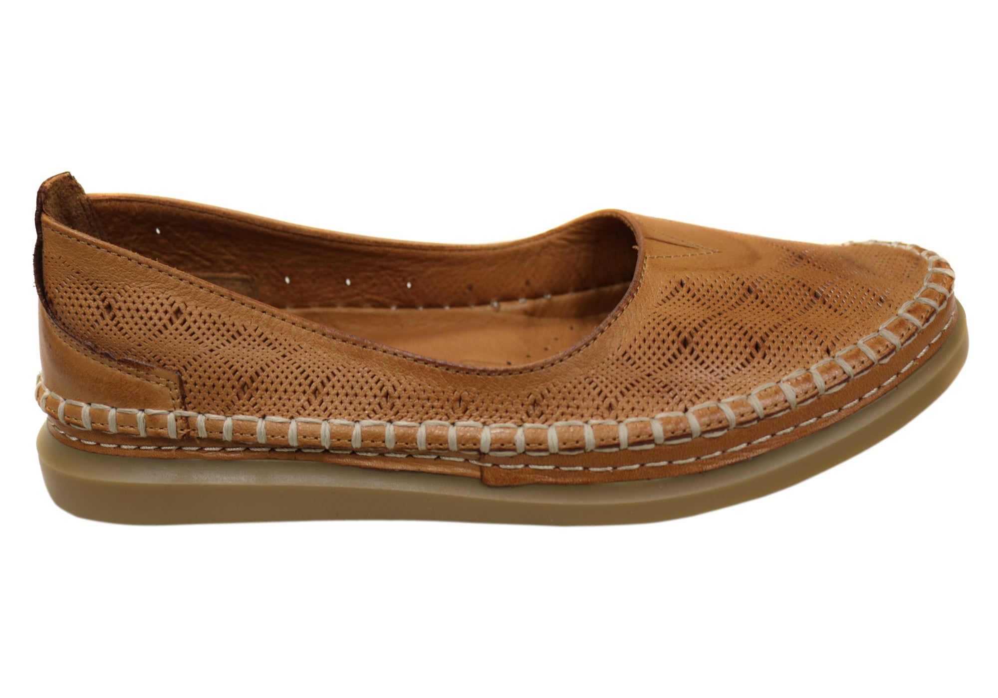 Orizonte Talli Women's Comfortable Soft Leather Shoes - European Style for Walking, Work & Casual Wear