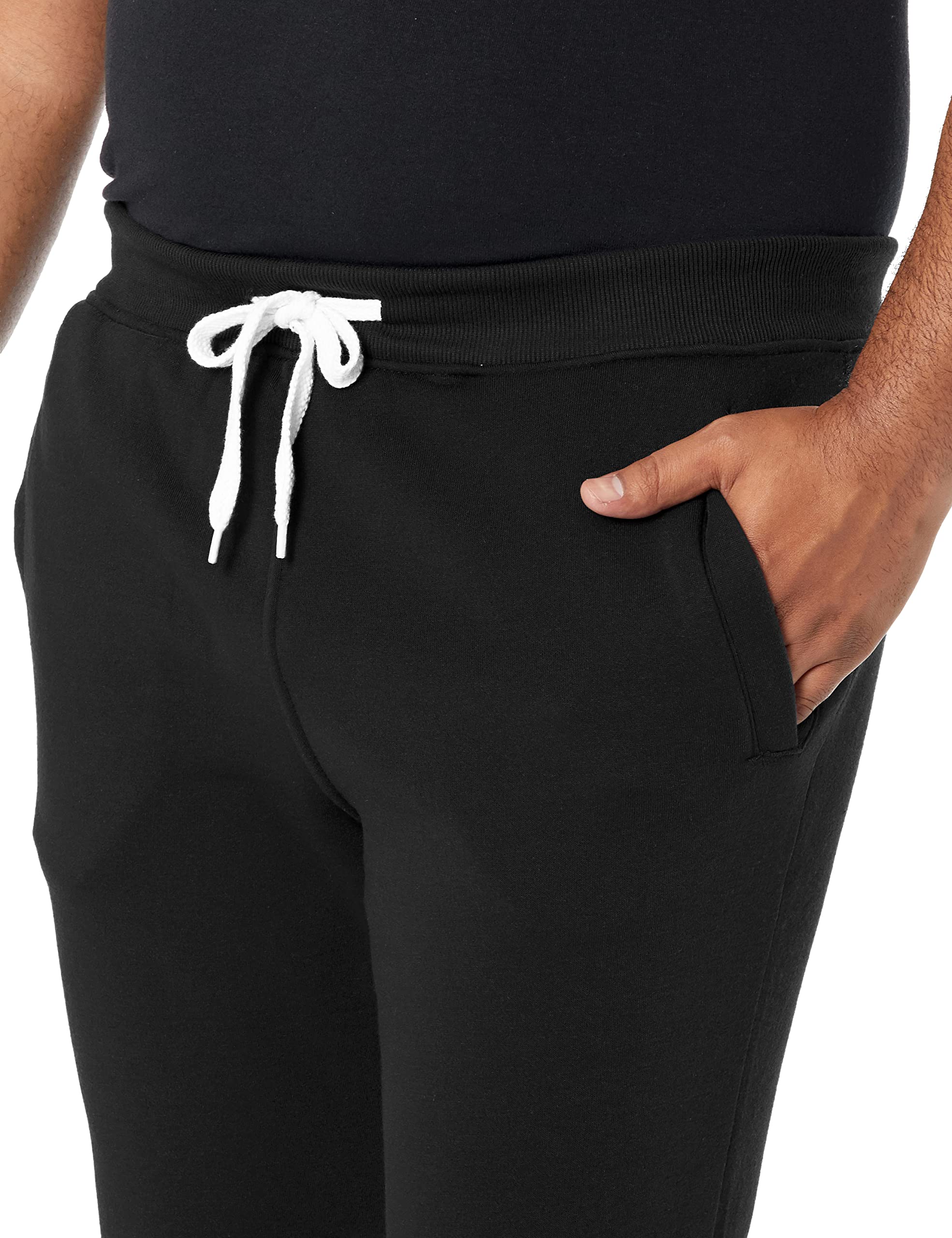 Southpole Men's Basic Active Fleece Jogger Pants - Comfortable Workout & Lounge Pants for Running, Gym, Travel - Regular & Big & Tall Sizes