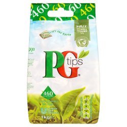 PG Tips Black Tea Bags - 460 Count (1 Cup Each) | Premium British Tea for Daily Brewing, Iced Tea & Office Use
