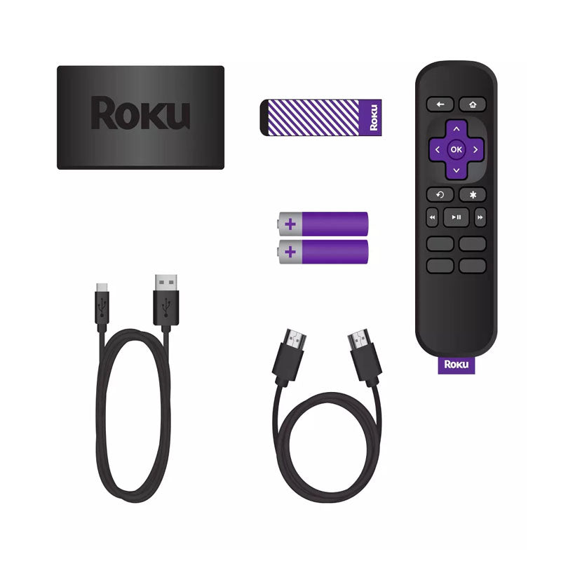 Roku Express HD Streaming Media Player Model 3960R (2022) - Watch Netflix, Hulu & Disney+ in HD - Perfect for Home Entertainment & Travel