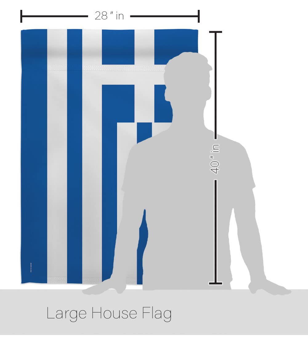 Greece Nationality Decorative Flag Set 28x40