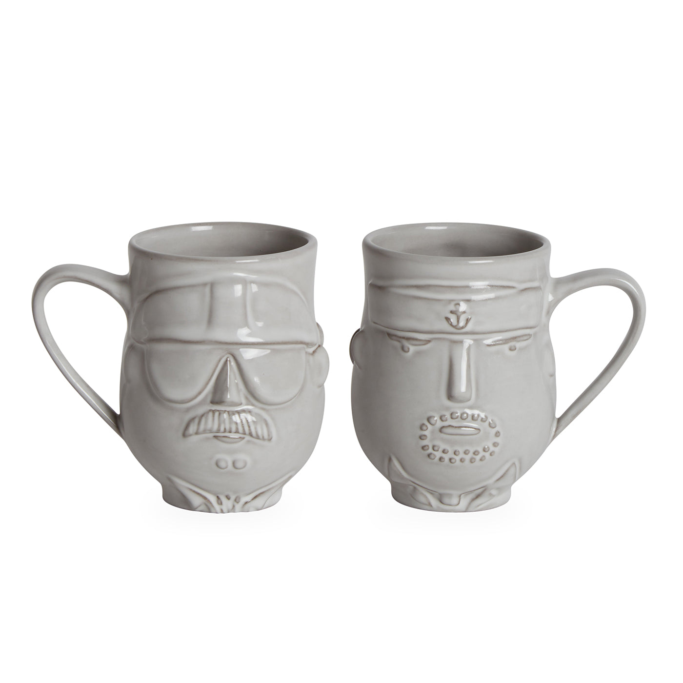 Utopia In The Navy Ceramic Coffee Mug - 11oz Insulated Travel Cup with Handle - Perfect for Office, Camping & Gifts