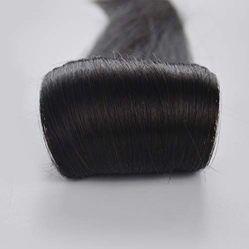 Premium 100% Remy Human Hair Tape-In Extensions 40pcs (100g, 2.5g/pc) 28 Inches 1B Brazilian Hair for Length & Volume - Perfect for Weddings, Parties & Daily Styling