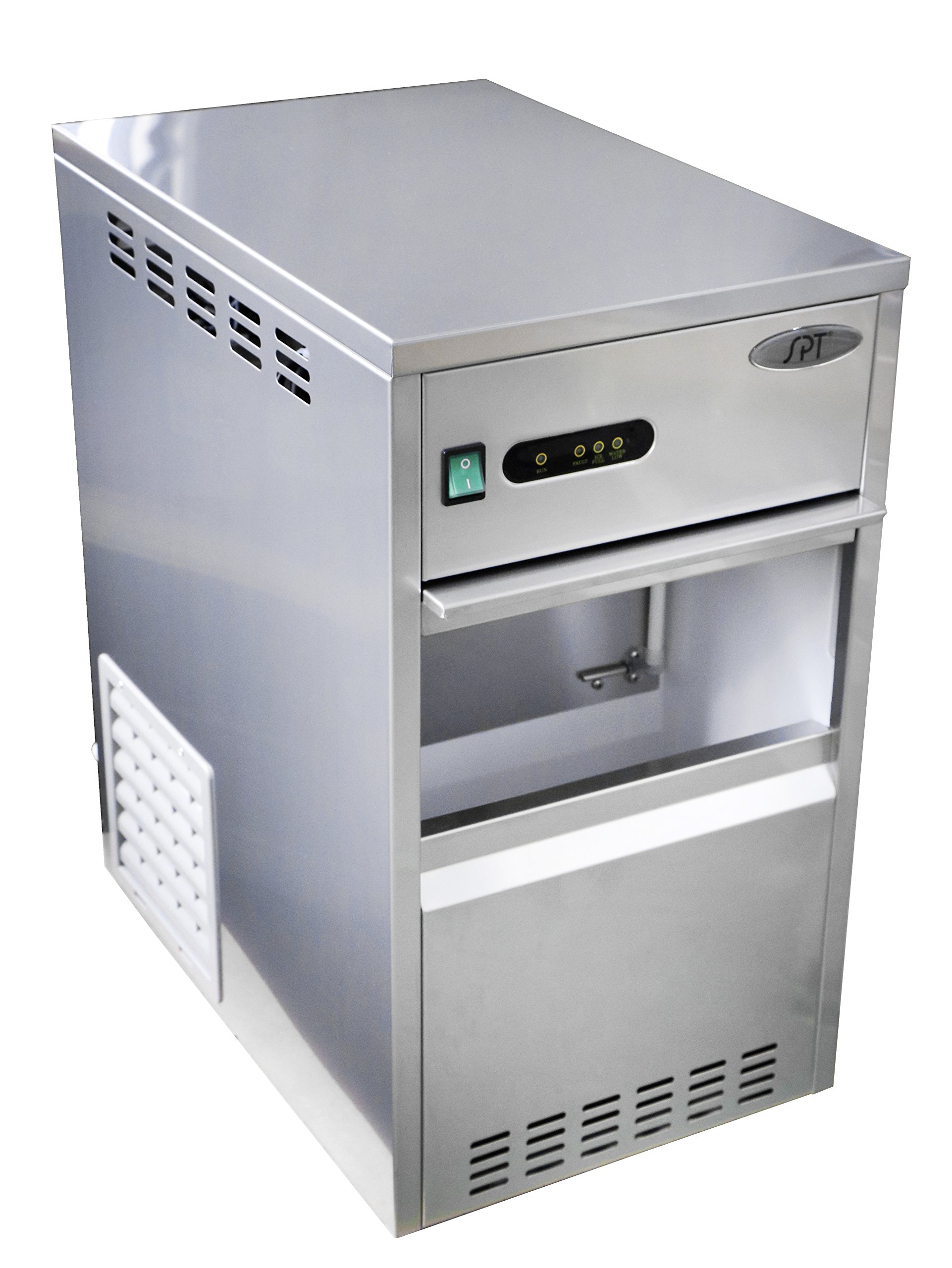 SZB-20 Commercial Automatic Flake Ice Machine - 500 lbs/Day, Stainless Steel, Energy Efficient - Perfect for Restaurants, Bars, and Food Preservation