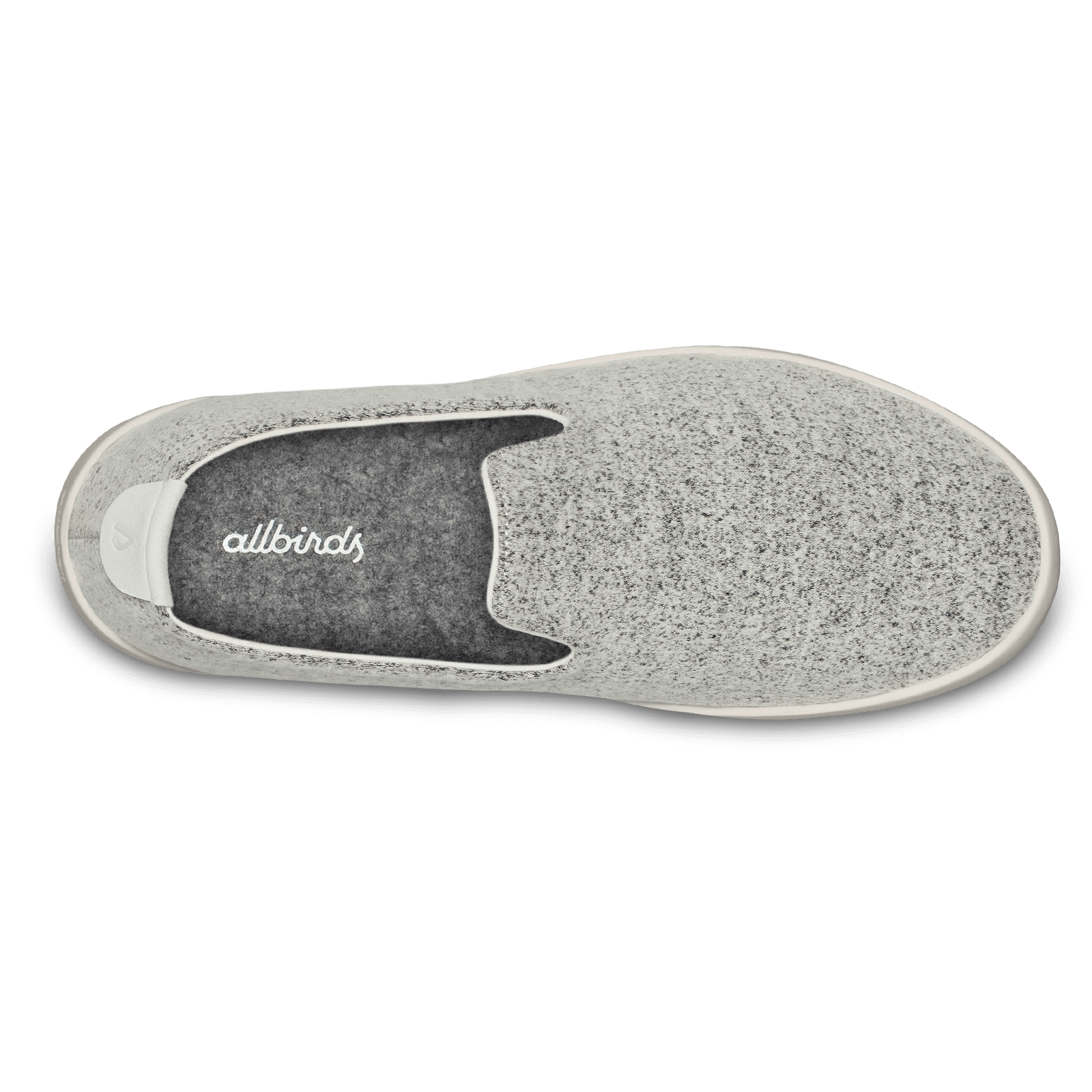 Premium Men's Wool Slippers - Soft & Comfortable House Shoes for Relaxing at Home, Dapple Grey with Cream Sole - Cozy Winter Indoor & Outdoor Lounge Wear