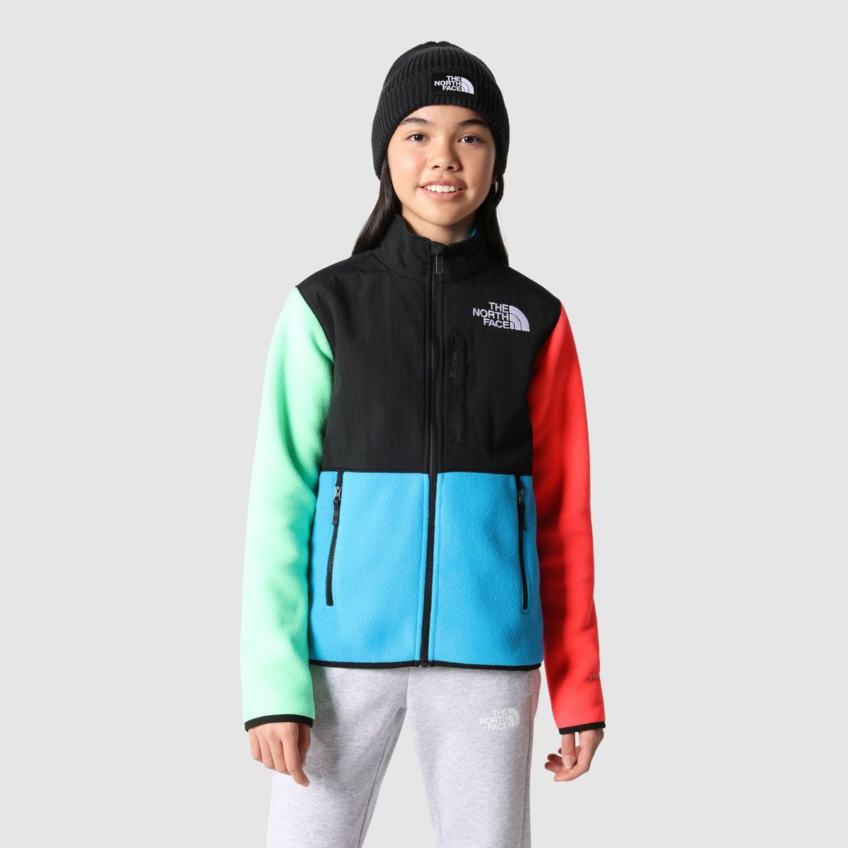 Big Kids' Denali Jacket for Boys & Girls - Youth Winter Fleece Jacket NF0A7UNB | Warm Outdoor Coat for Cold Weather, Hiking, and School Activities