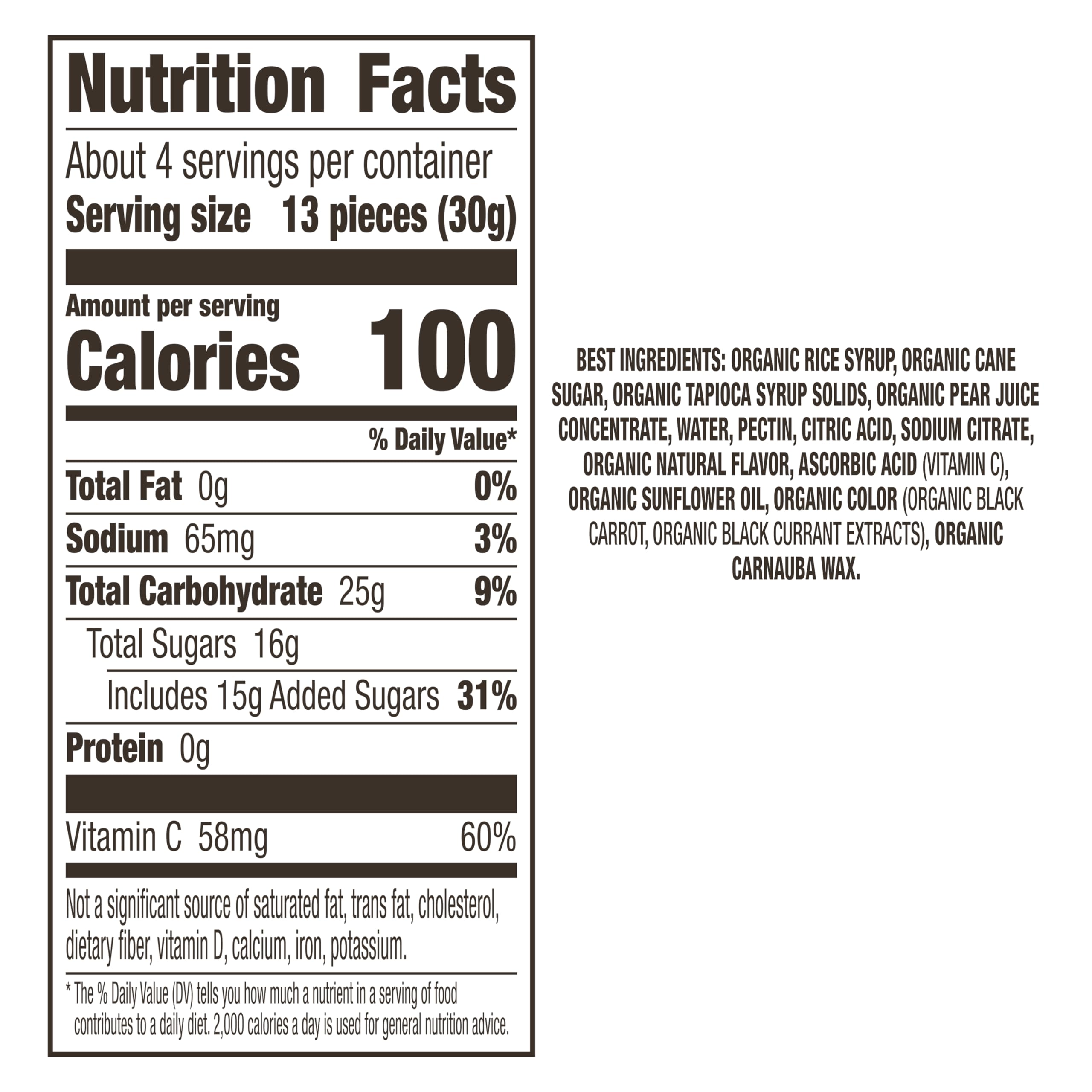 Organic Berry Bunny Fruit Snacks - Gluten Free, Resealable 4.5oz Pouch (Pack of 8) | Healthy Kids Snack for Lunchbox, School & On-The-Go | Annie's Berry Patch Flavored Treats