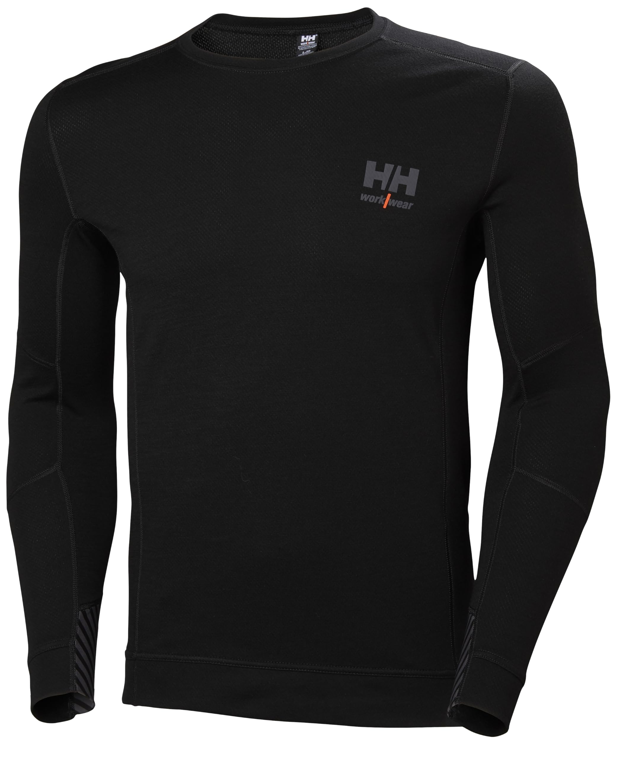 Helly Hansen Men's LIFA Merino Wool Crewneck Workwear Base Layer - Warm Thermal Shirt for Outdoor Jobs, Hiking & Winter Activities
