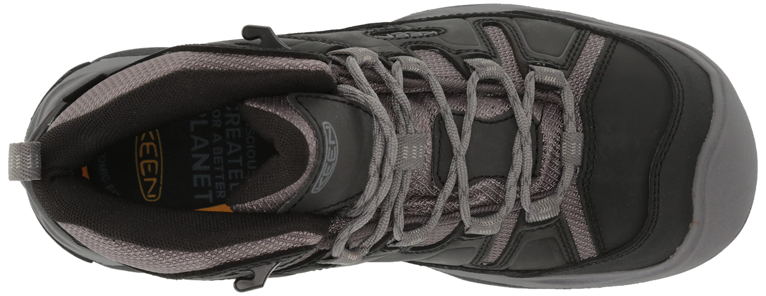 KEEN Men's Circadia Mid Height Waterproof Hiking Boots - Comfortable & Durable Outdoor Footwear for Trekking, Camping & Mountain Adventures