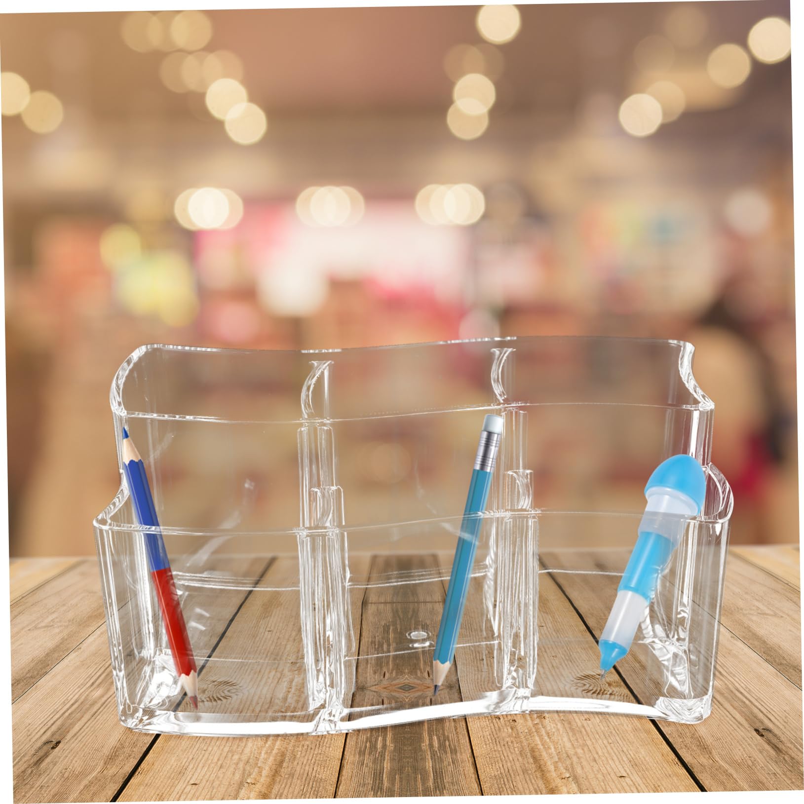 BUGUUYO Makeup Brush Holder & Organizer - Multifunctional Vanity Storage for Brushes, Pens, Pencils & Stationery - Perfect for Makeup Vanity, Office Desk & Beauty Salon Organization
