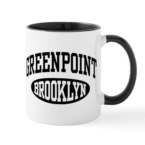 White/Black Inside - Greenpoint Brooklyn Mug
