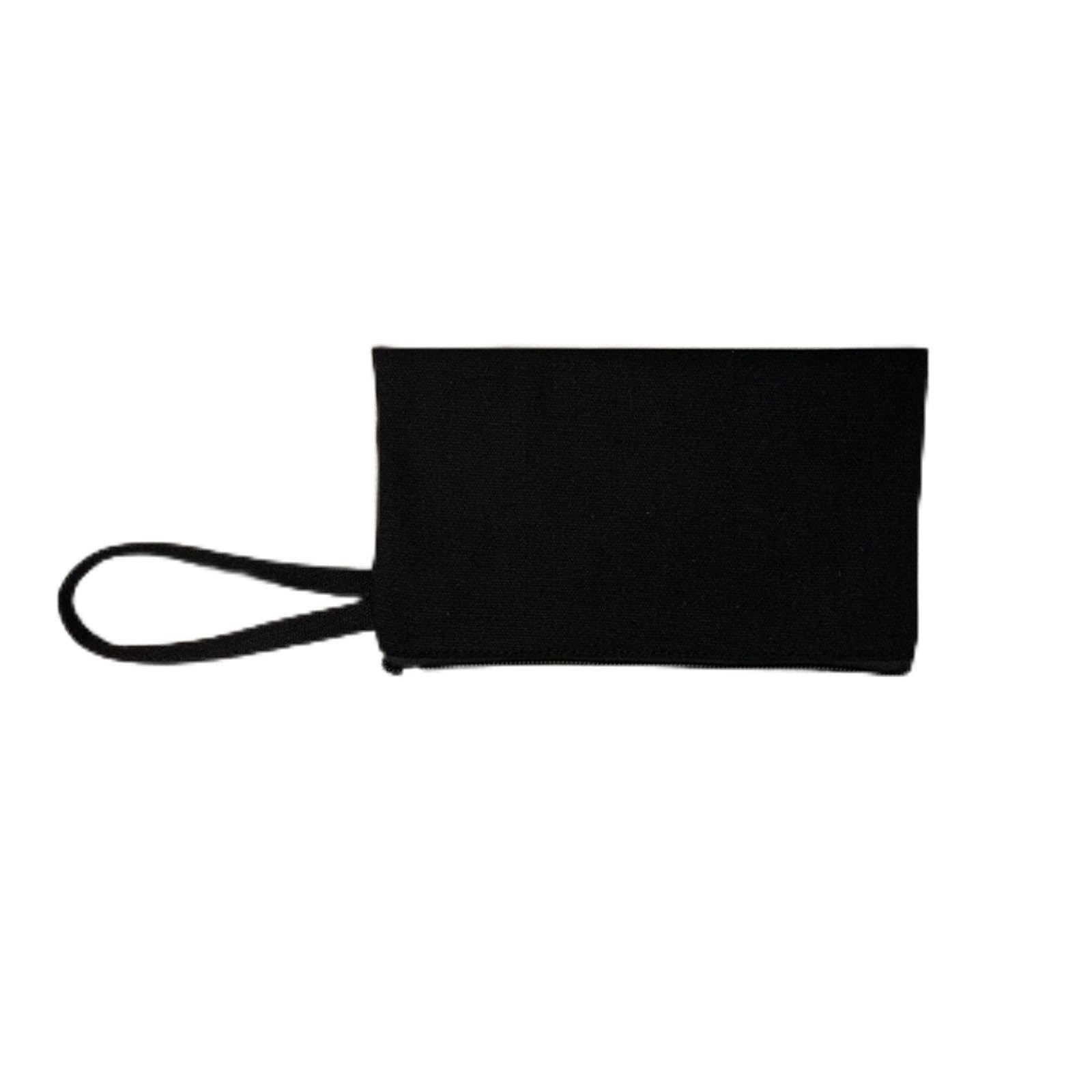 Canvas Pencil Case for Students - Portable School Supplies & Exam Essentials - Hand-Painted Stationery Bag with Wide Design - Perfect for School, Office, and Art Supplies Organization