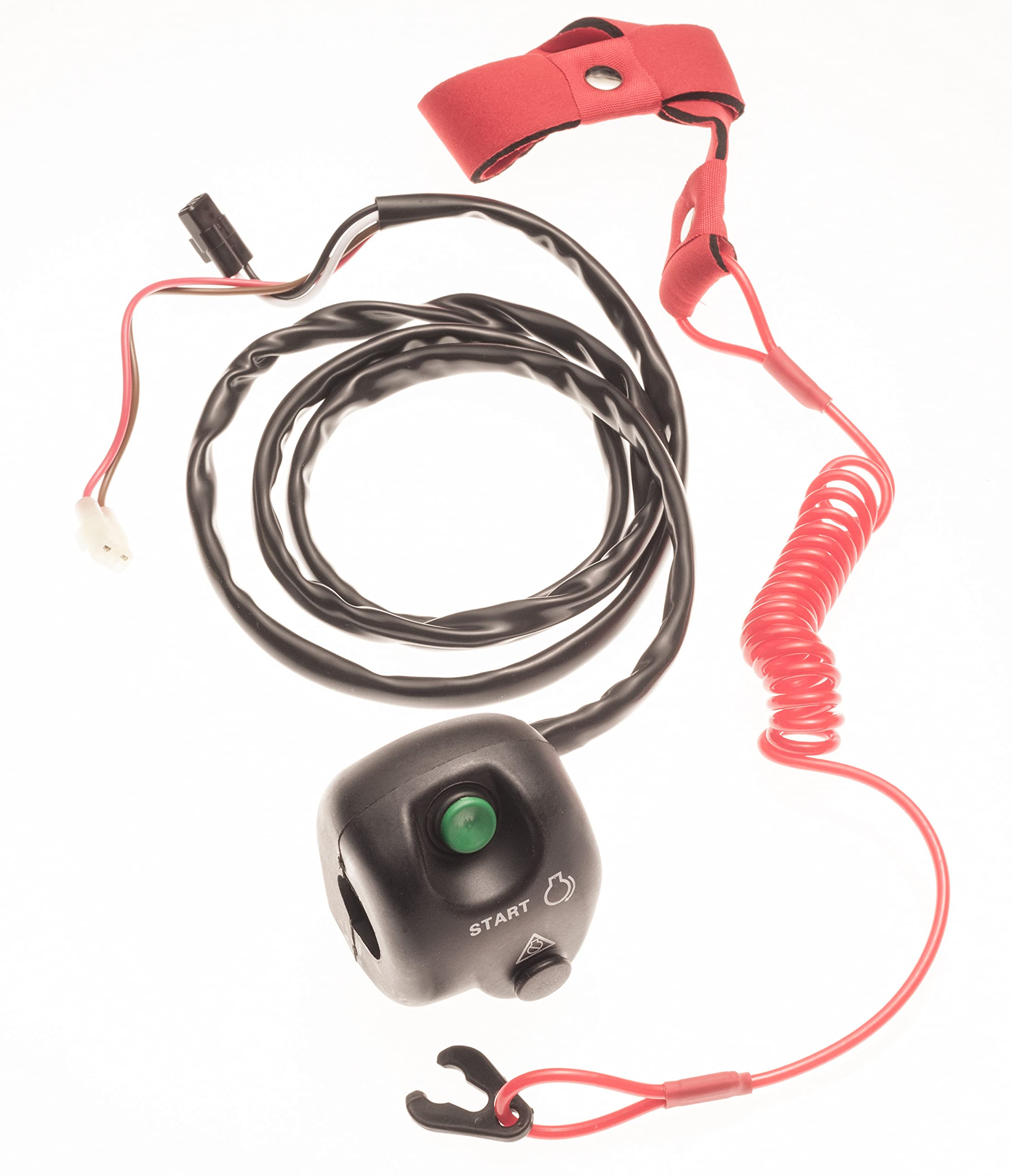 Yamaha WaveRunner Start Stop Switch Box & Lanyard Key for Venture Raider VXR - Perfect for Jet Ski Safety & Emergency Shut Off