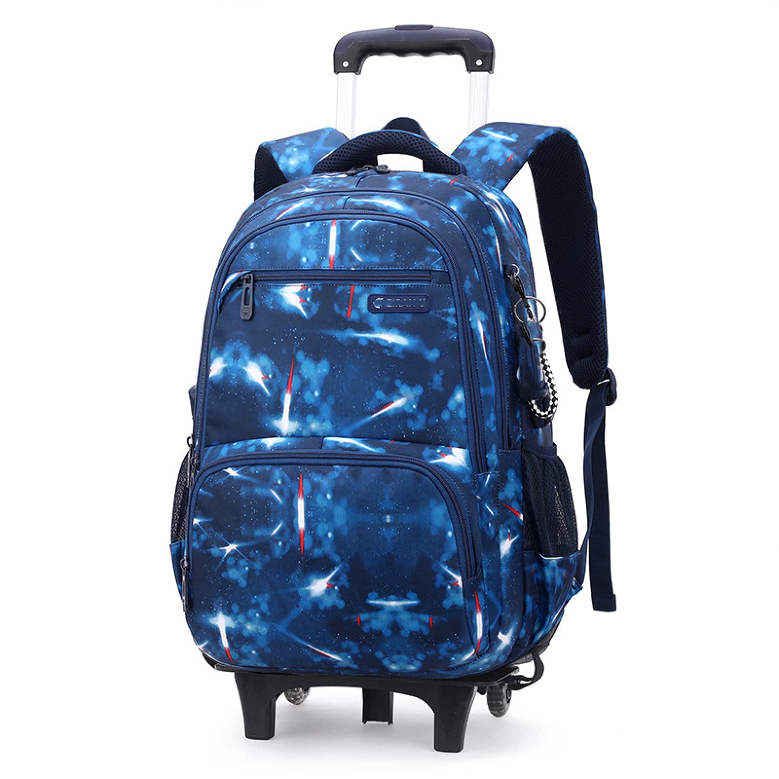Sonze Detachable Wheeled Backpack for Kids - Lightweight Rolling School Backpack with Stair-Climbing Design, 2 Wheels | Perfect for School, Travel & Outdoor Activities