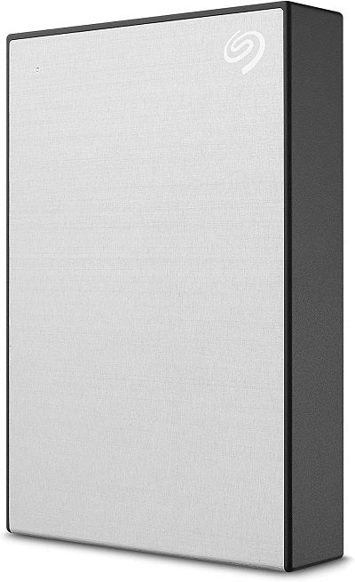 Seagate Backup Plus Portable External Hard Drive 4TB - USB 3.0 HDD for PC, Mac, PS4 | High-Speed Data Storage | Black & Silver Options | Perfect for Gaming, Backup, Media Storage & Travel Use
