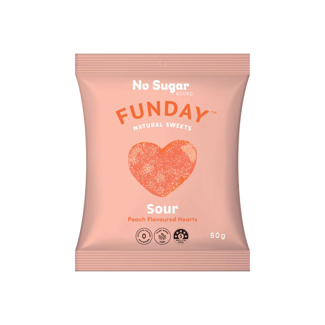 Funday Peaches and Cream - Sweet & Fruity Scented Candle for Home, Bathroom & Relaxation | Perfect for Aromatherapy, Gifts & Cozy Evenings