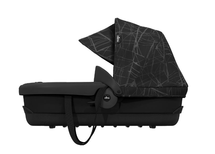 Mima Zigi 3G Baby Bassinet Stroller - Lightweight Travel Cot with Adjustable Canopy for Newborns | Perfect for Airplane Travel, Shopping & Outdoor Walks