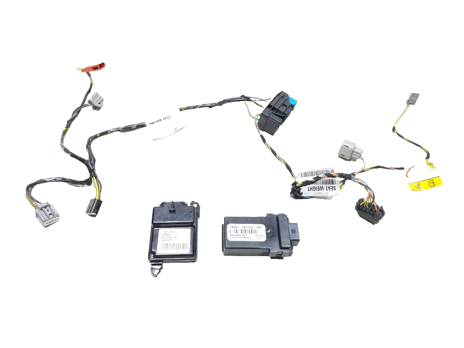 2008 Jaguar X-Type Front Passenger Seat Control Module & Wiring Harness - OEM Replacement Part for Comfort & Safety | Perfect for Car Repairs & Upgrades
