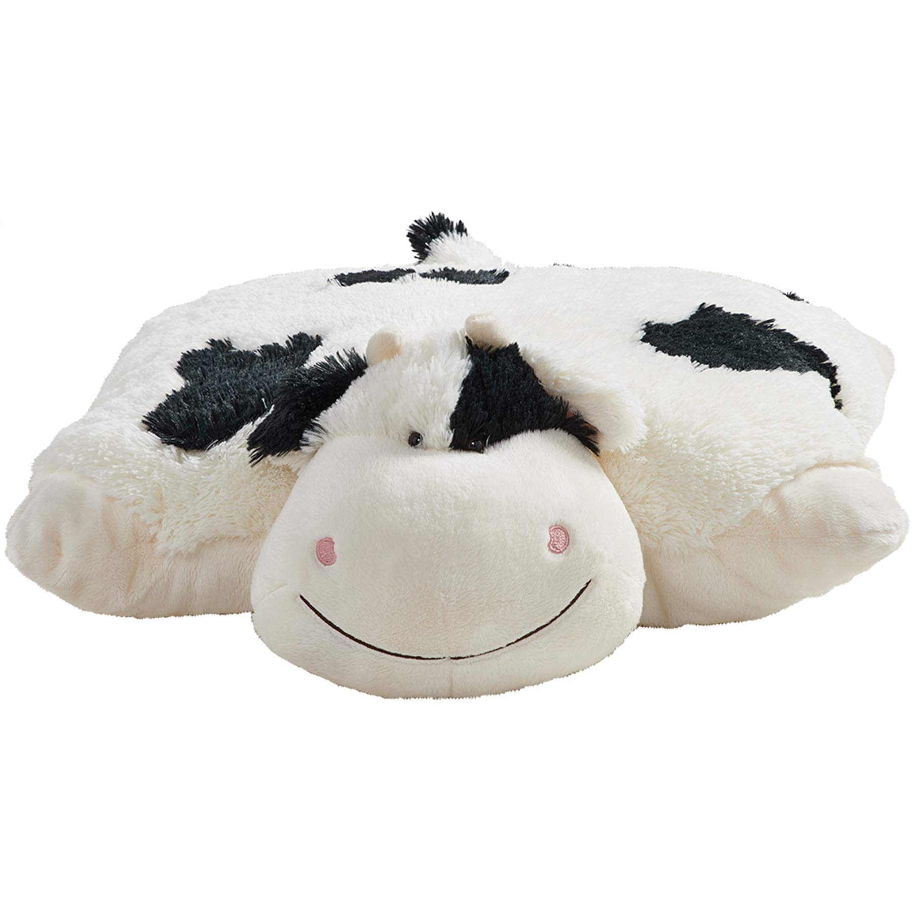 Pillow Pets Originals Cozy Cow Jumbo - Extra Large Soft Plush Stuffed Animal Toy for Kids & Adults | Perfect for Cuddling, Bedtime Comfort, and Gift Giving